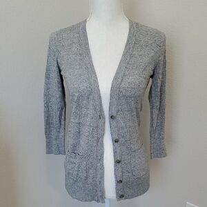 LOFT Heather Gray Women's Cardigan
